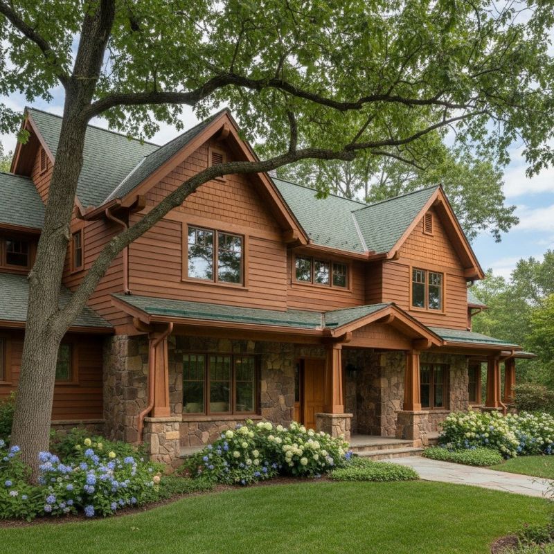 Wood Gutter Installation