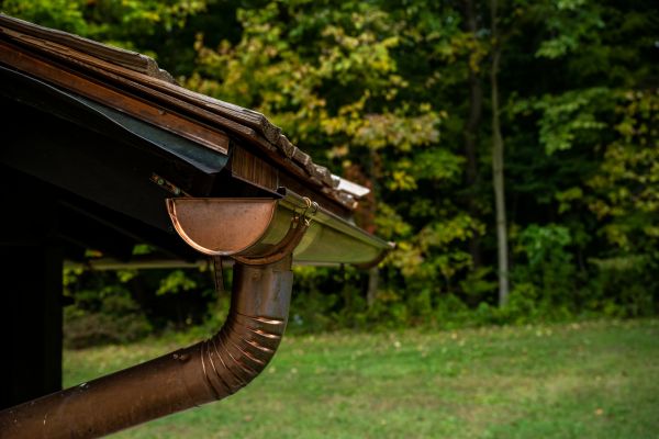 Cost of Copper Gutter Service in Bowie